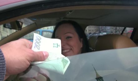 Чешская девушка-таксистка заработала дополнительные деньги за секс
